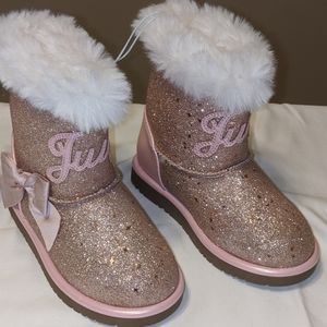 Girls Juicy Coutour boots Sz 9
